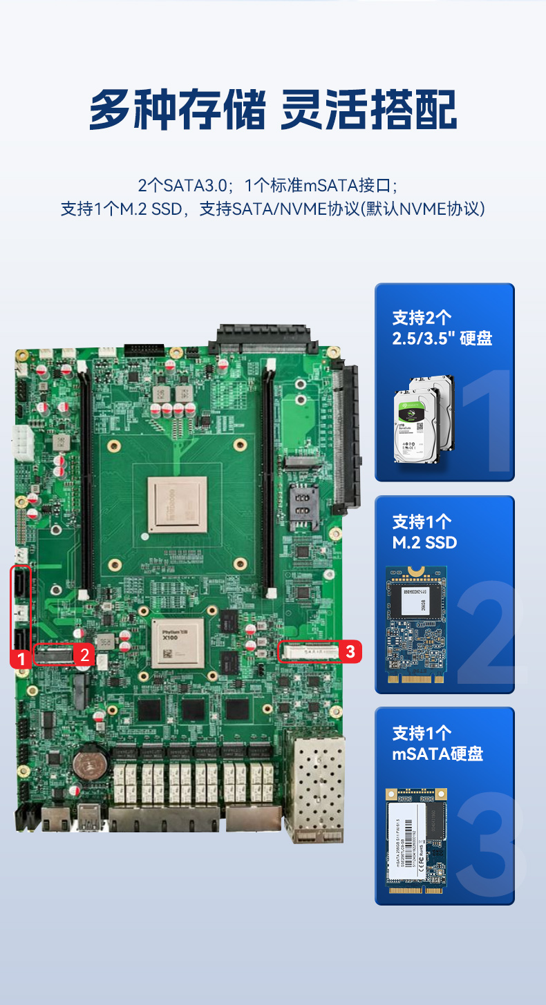 國產(chǎn)化1U多網(wǎng)口工控機,飛騰D2000工控電腦,DT-61013-PD2K.jpg